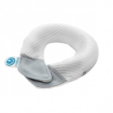 Kūdikio galvos apsaugos pagalvė (baltos spalvos) 1