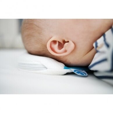 Kūdikio galvos apsaugos pagalvė (pilkos spalvos) 1