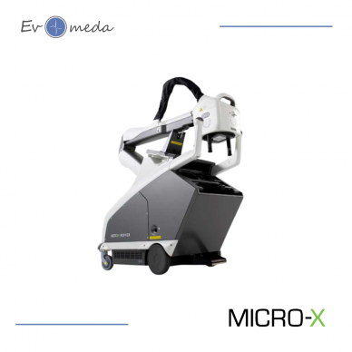 Skaitmeninis mobilus rentgeno įrenginys Micro-X Rover